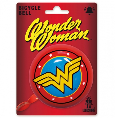 Logoshirt Fahrradklingel: Wonder Woman, XXL Ø 80mm