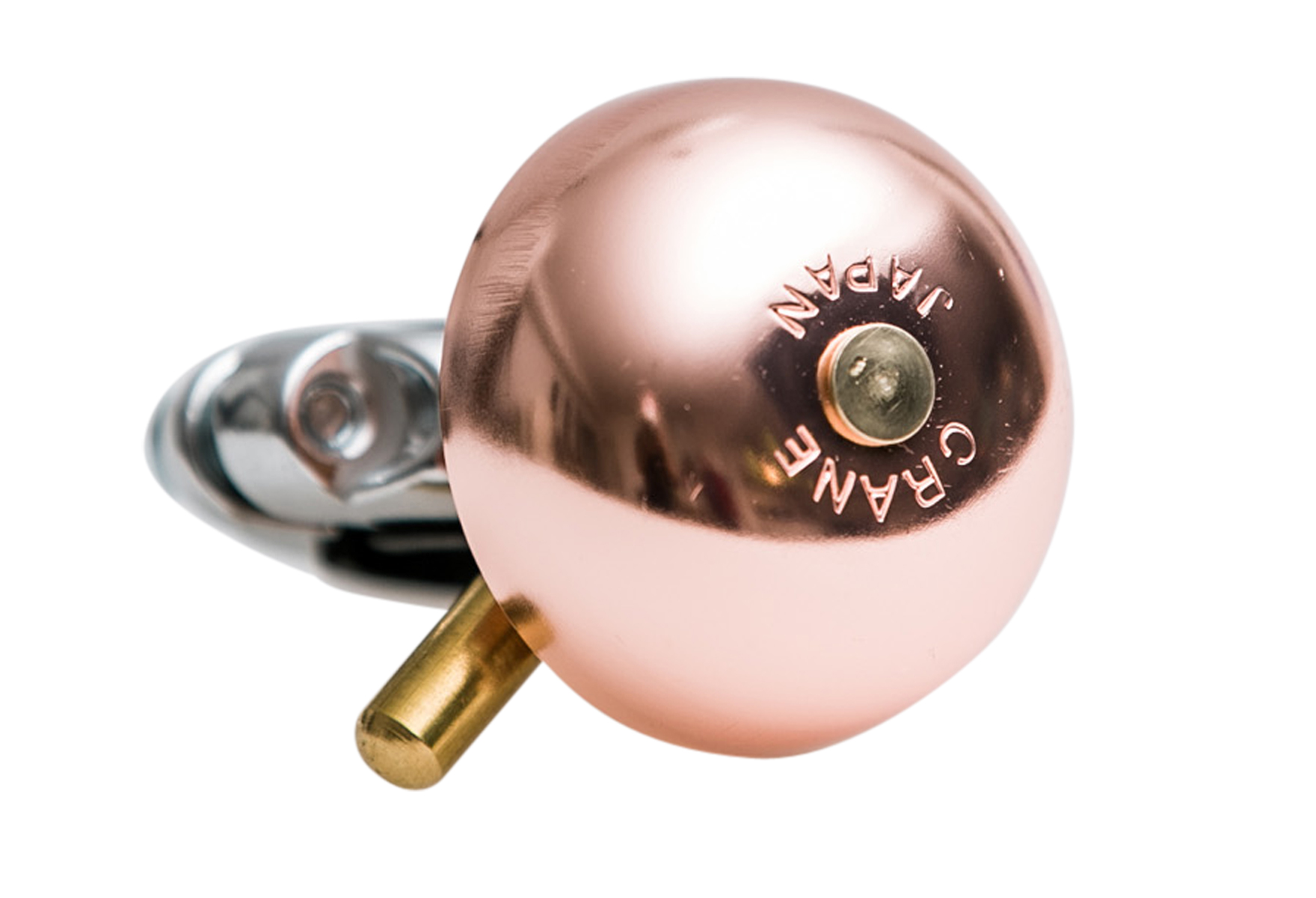 Crane Bell Co. Mini Karen Bell Fahrradklingel Polished Copper