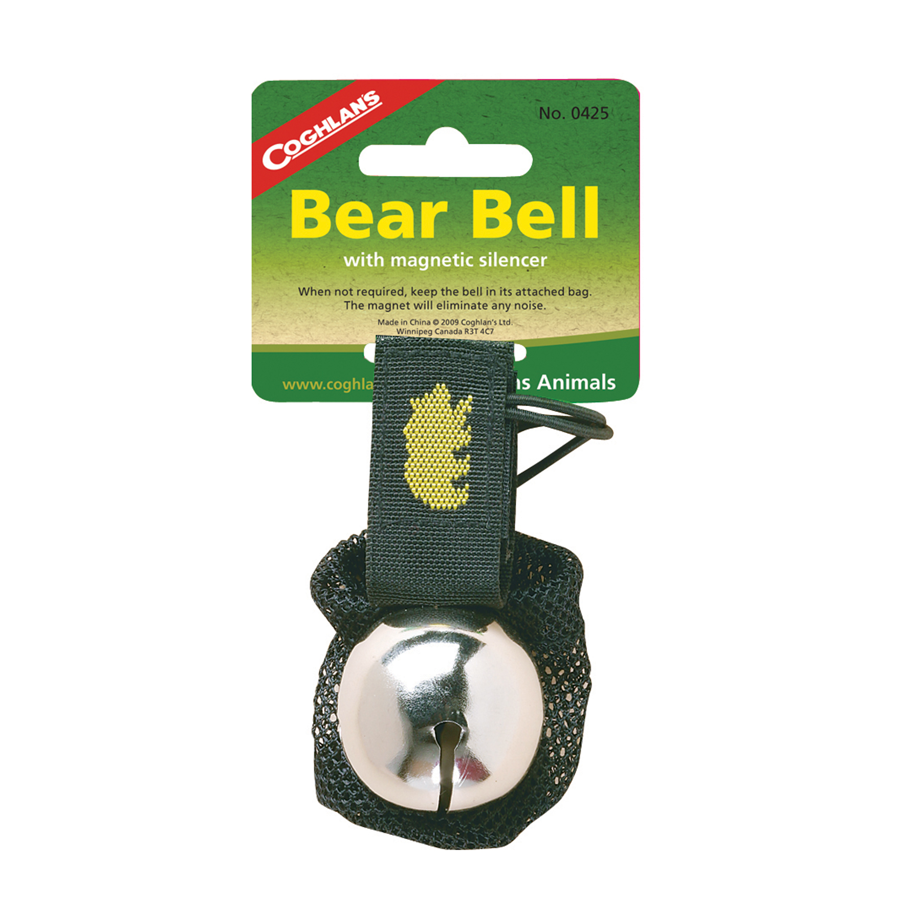 Coglhans Bären Glocke / Klingel "Bear Bell" silber