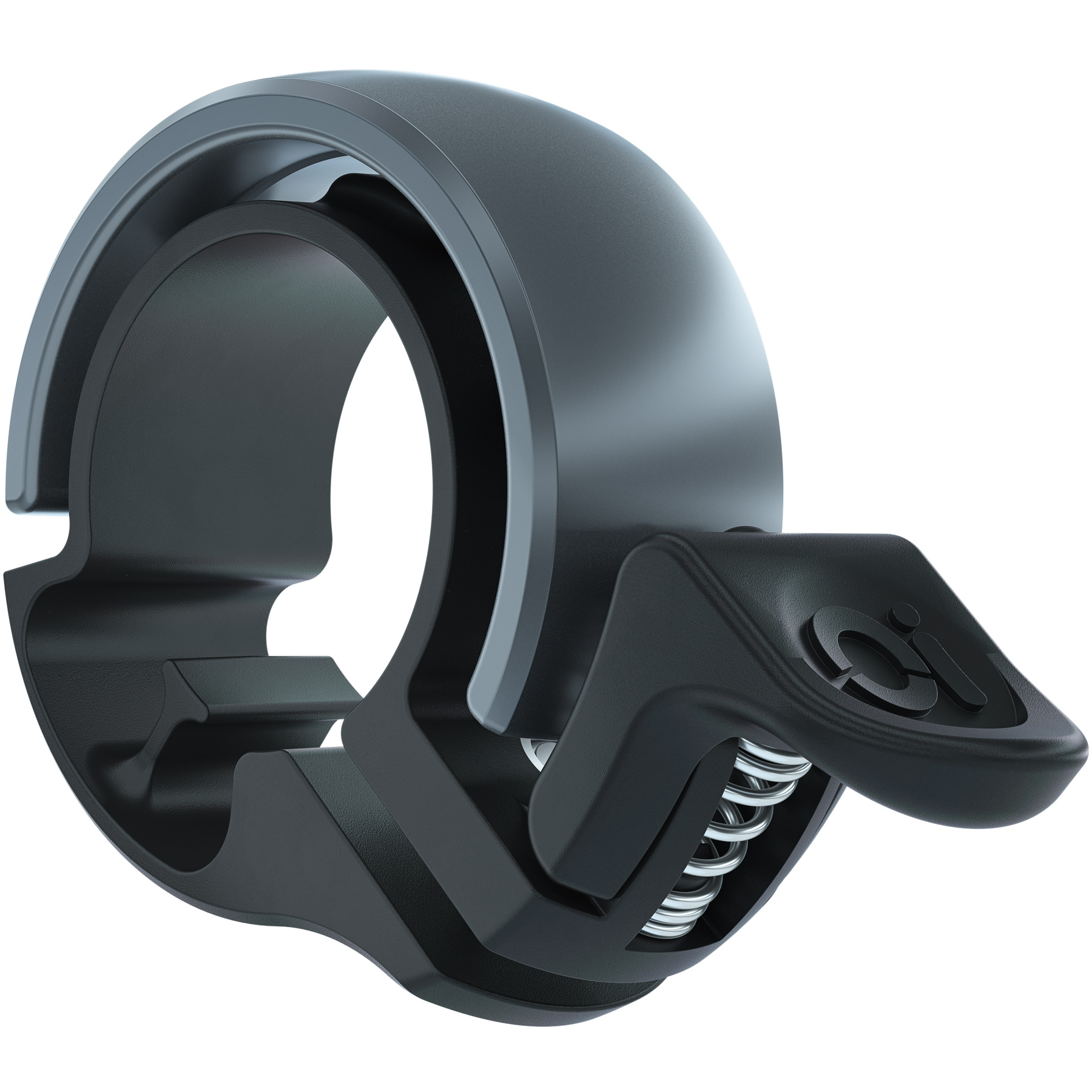 Knog OI Classic Small Fahrradklingel, 22.2, dark/grey