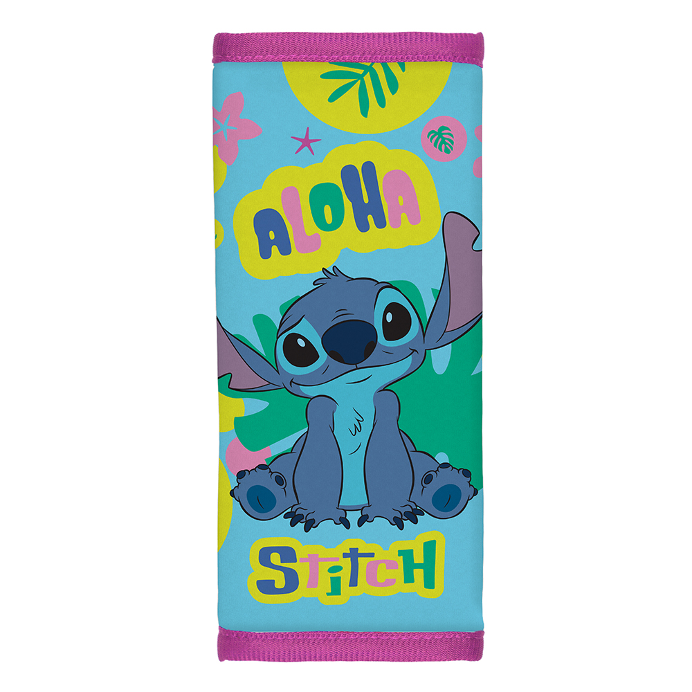 Kinder Sicherheitsgurt Cover „Stitch“ – Weiches Gurtpolster für Komfort & Schutz