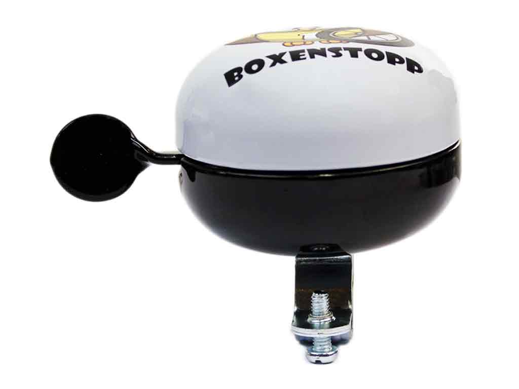 Mini Ding Dong Fahrradklingel „Boxenstopp“