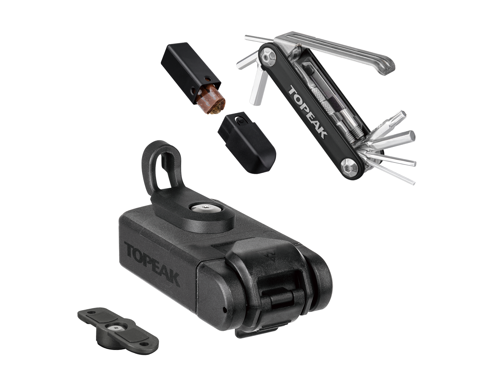 Topeak Toolbox T11 Ninja Master Fahrradwerkzeug deluxe, Multitool