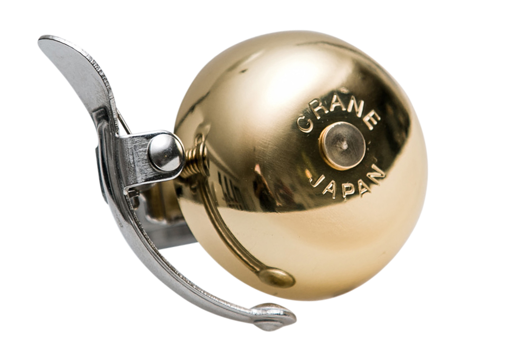 Crane Bell Co. Mini Suzu Bell Fahrradklingel Gold