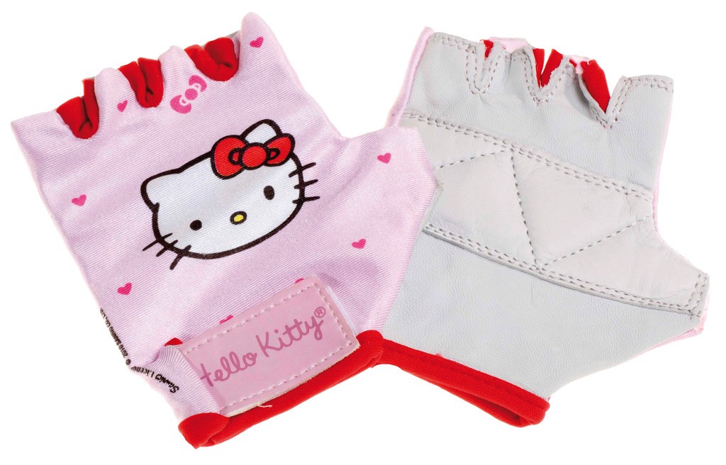 Bike Fashion Kinder Fahrrad Handschuhe "Hello Kitty", 3-6Jahre unisize