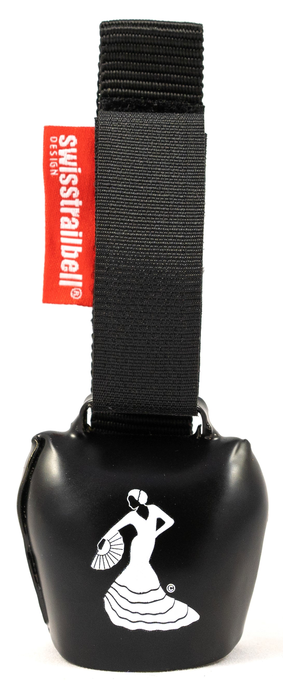 swisstrailbell® Fahrradklingel "Spain Edition" Deep Black: "Spanish Dancer", Trailbell