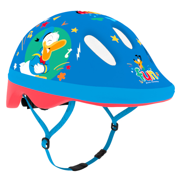 Klein-Kind Fahrradhelm "MICKEY", XS: 44-48cm, ca. 1 - 2.5 Jahre, Mickey Maus - Junior