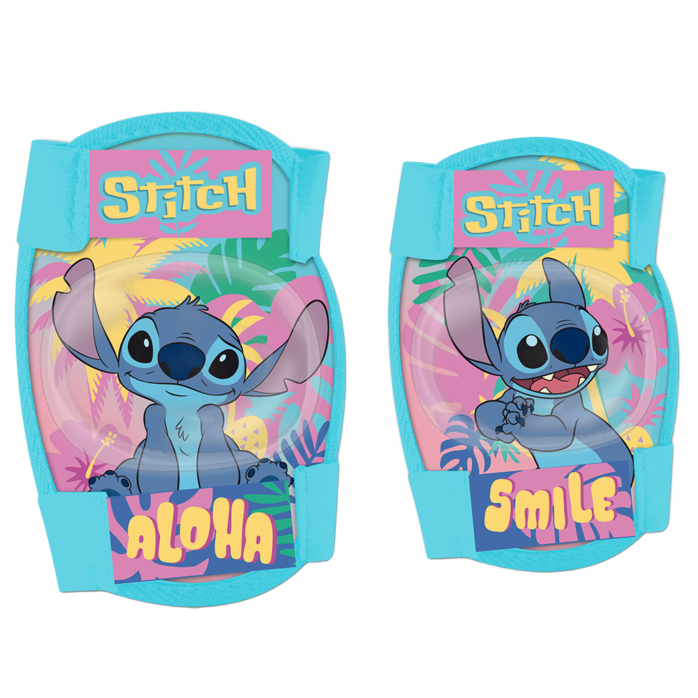 Disney Knie- und Ellenbogen-Protektoren "STITCH", Kids-Junior, Gr.: S