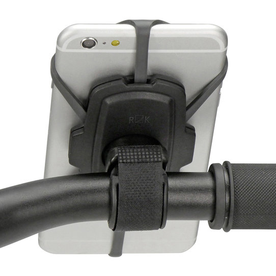 KLICKfix Phonepad Loop, Smartphone Halterung Fahrrad, Klettband Befestigung