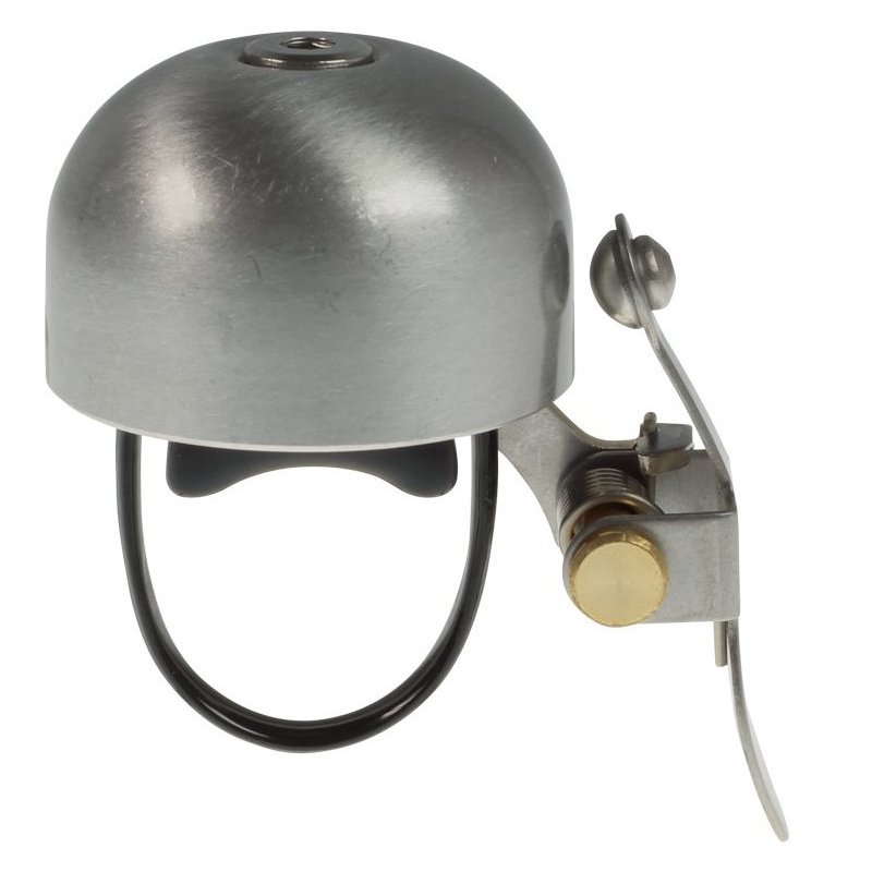 Crane Bell Co. E-NE Fahrradklingel Matte Silver