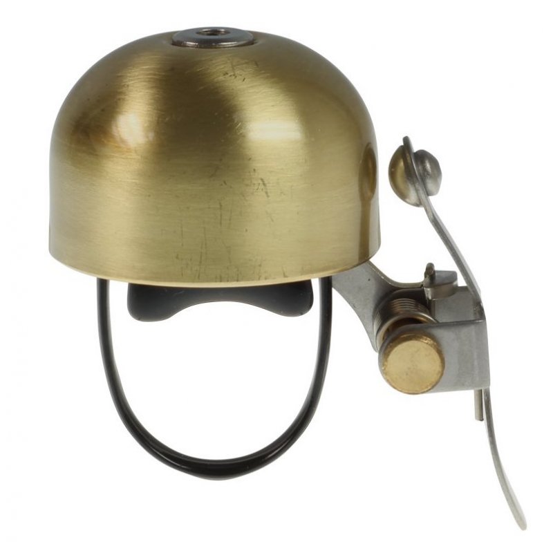 Crane Bell Co. E-NE Fahrradklingel matt Messing