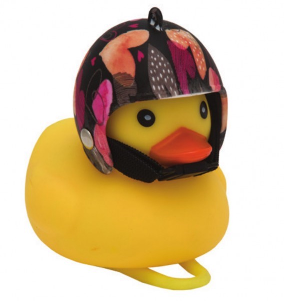 LiiX Deko Duck Racing "Hearts", Fahrradhupe, Lenkerhupe