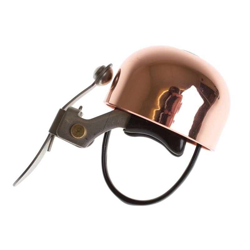 Crane Bell Co. E-NE Fahrradklingel Kupfer
