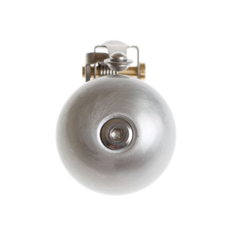 Crane Bell Co. E-NE Fahrradklingel Matte Silver