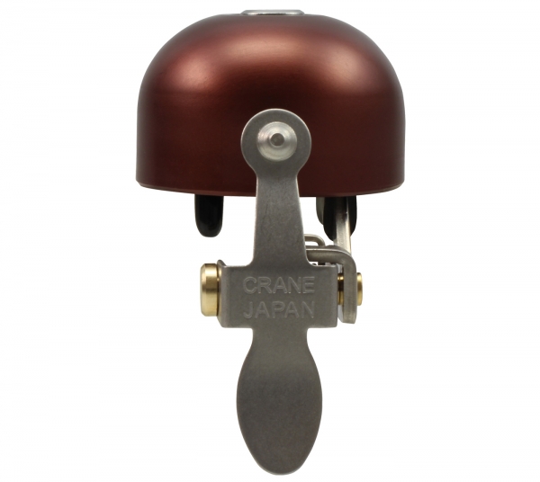 Crane Bell E-NE Fahrradklingel Brown