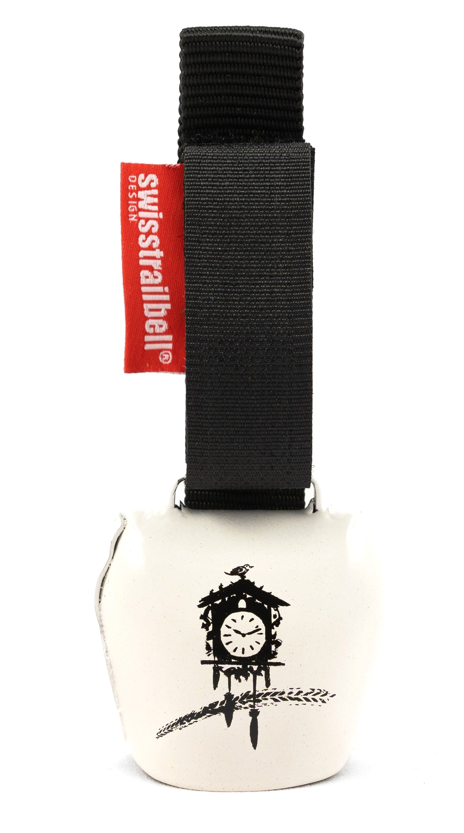 swisstrailbell® BlackForest Edition PURE WHITE: "Be Free", Trailbell, Bear Bell