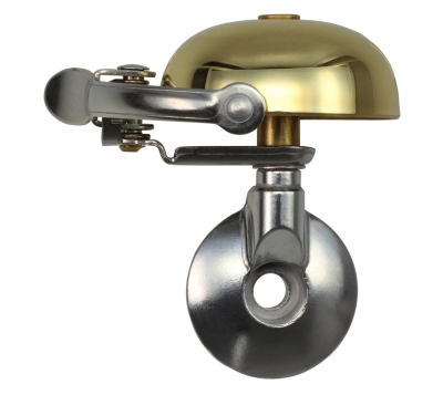Crane Bell Mini Retro Suzu Fahrradklingel Gold/ahead