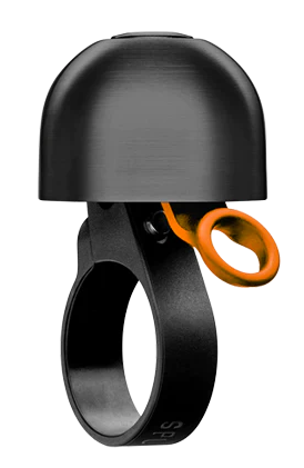 USA: Die Spurcycle Special ORANGE Fahrradklingel "M2 Compact Bell" - good vibes!