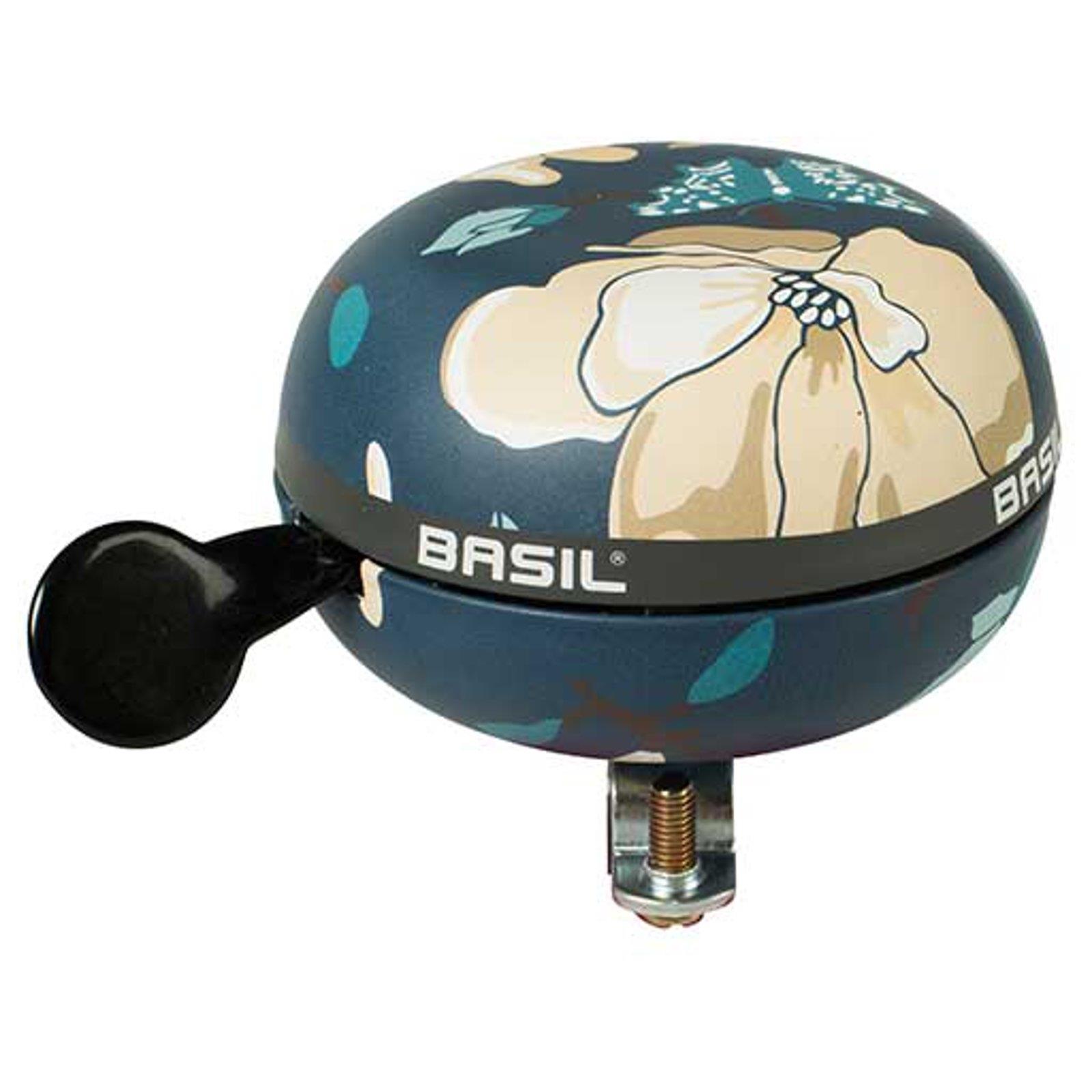 Basil Ding-Dong Fahrradglocke MAGNOLIA teal blue XXL Ø80mm