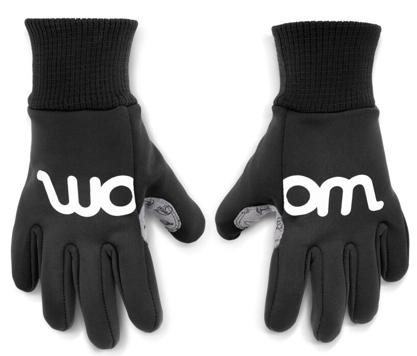 WOOM™ WARM TENS Fahrradhandschuhe Gr.6, schwarz