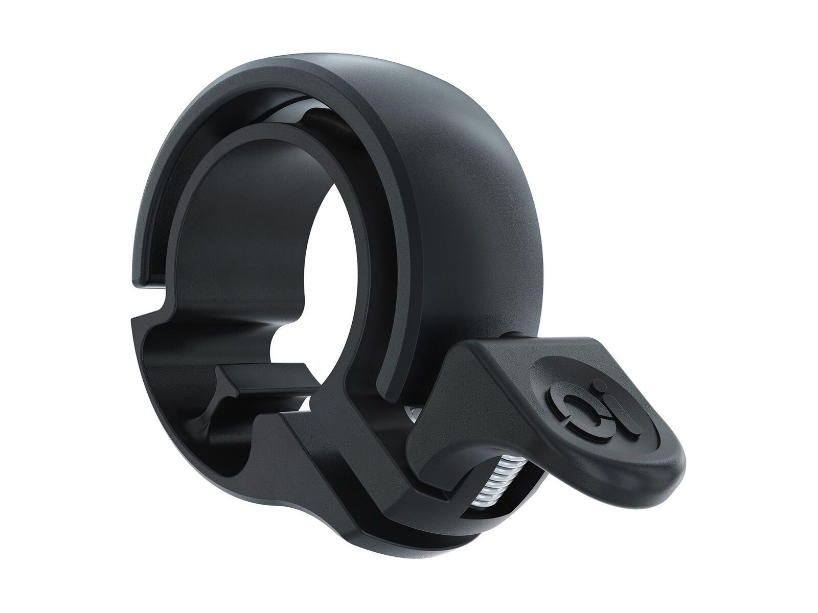Knog Oi Classic Small Fahrradklingel, 22.2mm, schwarz matt