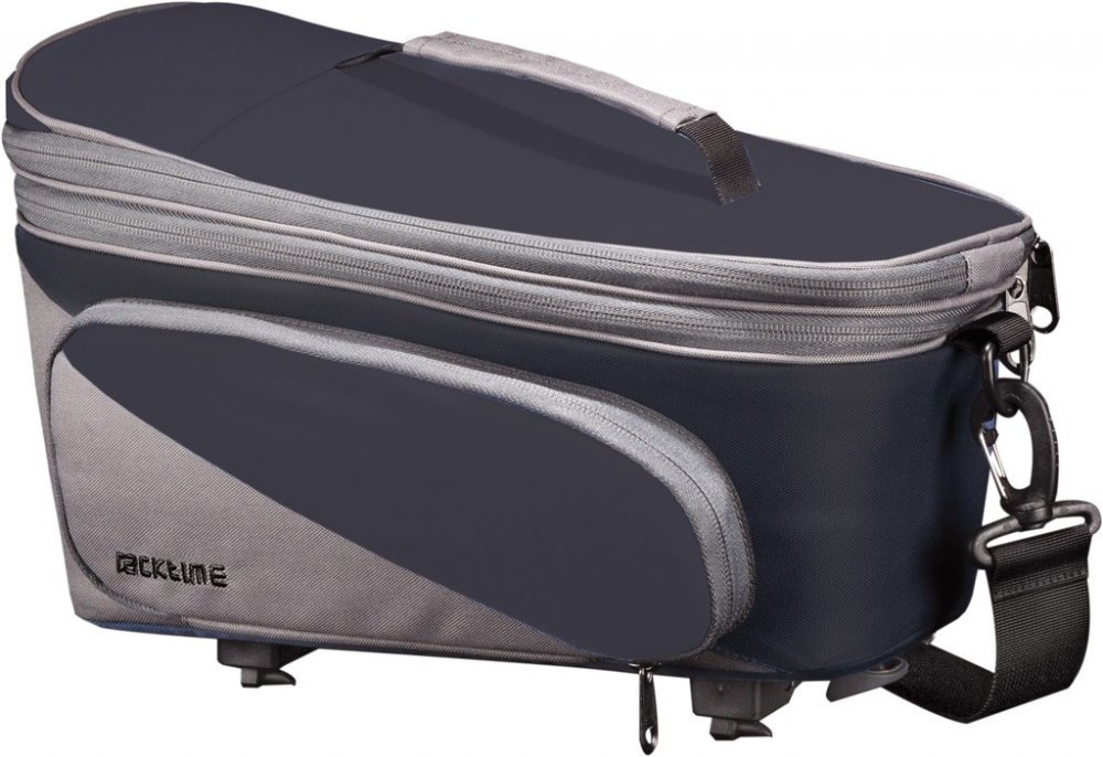 RacktimeGepäckträgertasche Talis Plus trunk bag: carbon schwarz / stone grau