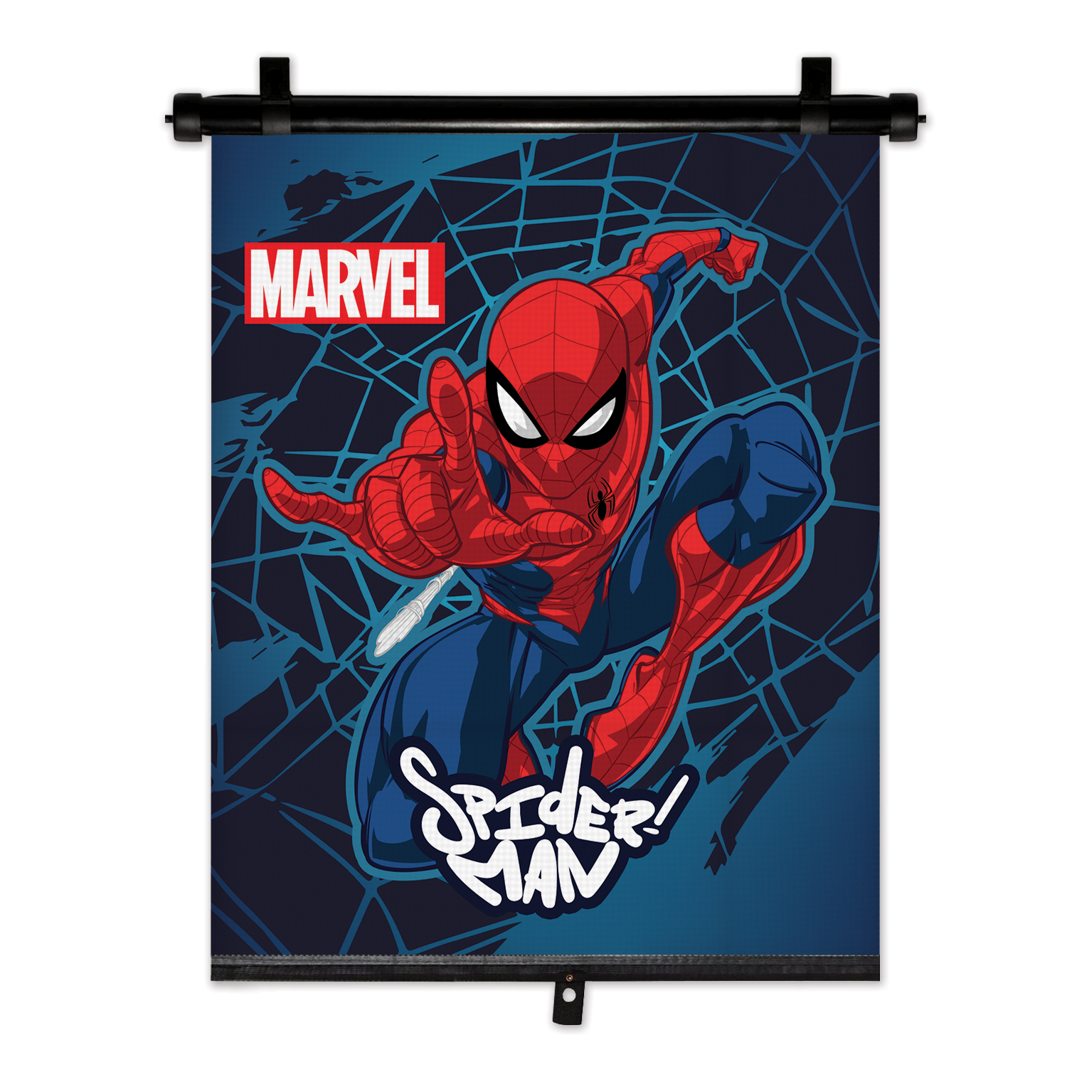 SPIDERMAN Auto UV & Sonnenschutz – ausziehbares Rollo, Schattenspender, 1 Stk.
