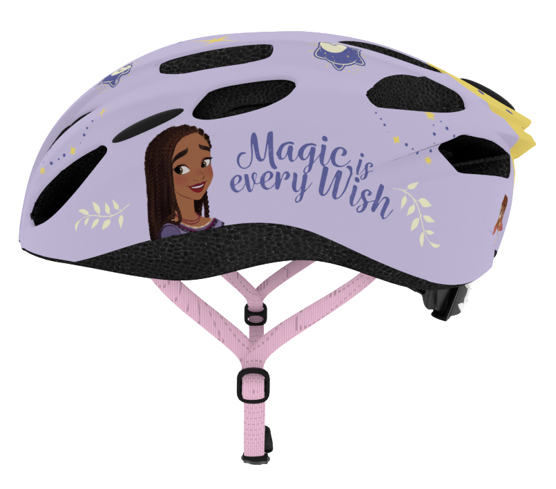 Kinder Fahrradhelm "WISH", Lila, M: 52-56cm, In-Mold-Tec, ab ca. 6 Jahre