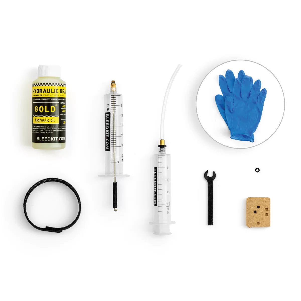 Bleedkit.com Premium GOLD Edition Bremsen Entlüftungskit für Shimano