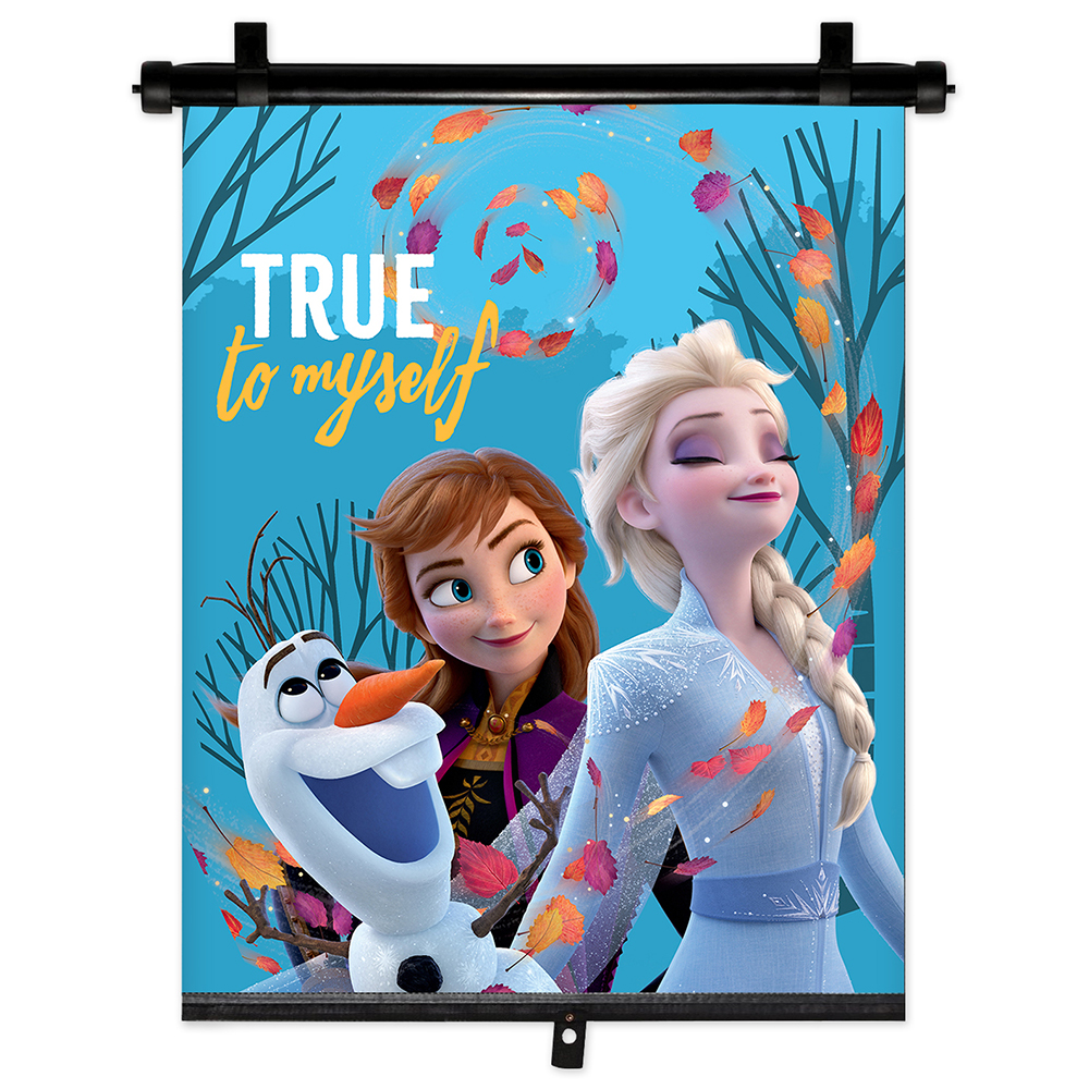 FROZEN Auto UV & Sonnenschutz – ausziehbares Rollo, Schattenspender, 1 Stk.