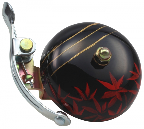 Crane Bell Retro Handpainted Suzu Fahrradklingel Steel Mount Band Kaede