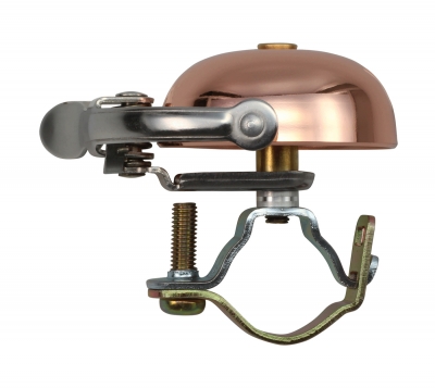 Crane Bell Mini Retro Suzu Fahrradklingel Steel Band Mount Copper