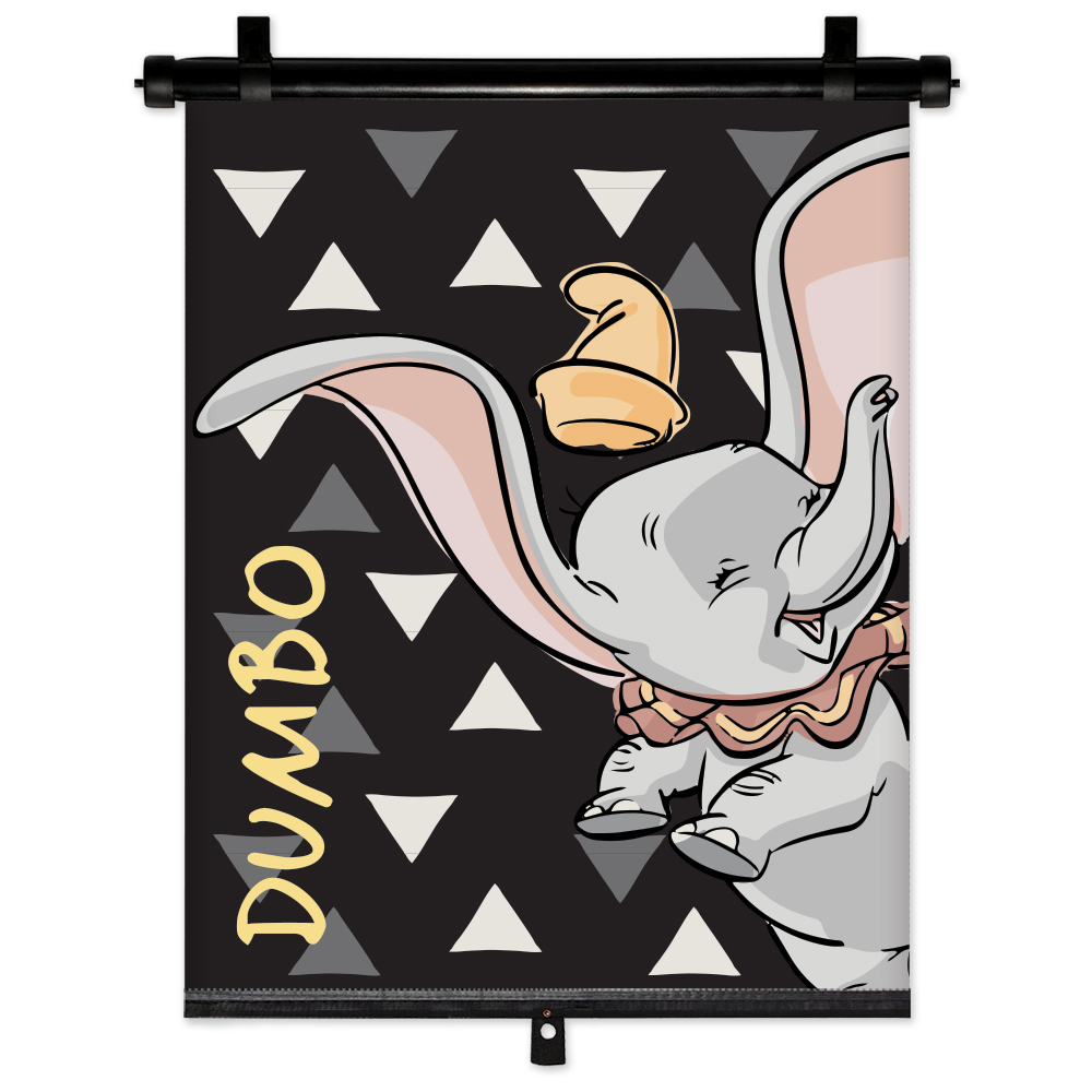 DUMBO Auto UV & Sonnenschutz – ausziehbares Rollo, Schattenspender, 1 Stk.