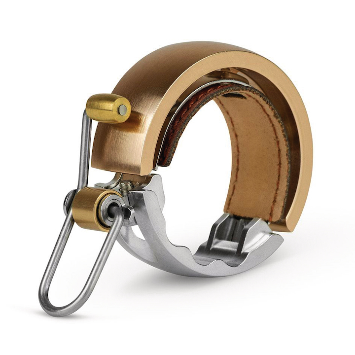 Knog Glocke Oi Luxe Large brass 31,8mm
