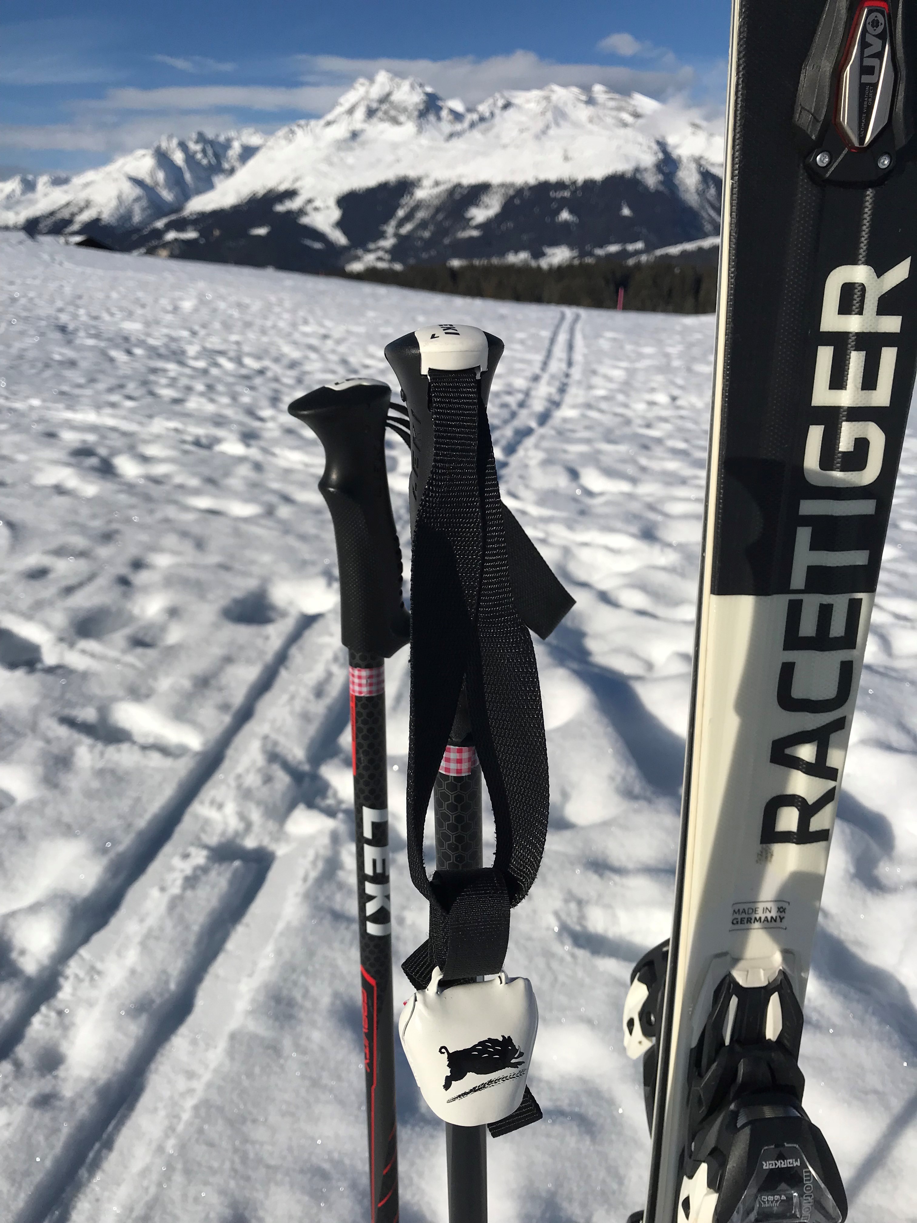 swisstrailbell® goes skiing
