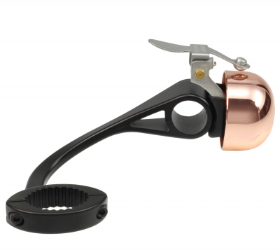 !Spezial! Crane Bell Co. Rennrad/Gravel-Bike E-Ne SBR Fahrradklingel mit Drop Bar Mount - Copper