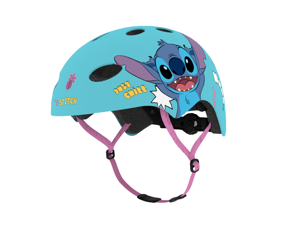 Disney Fahrradhelm "STITCH", BMX, Skater, M: 52-56cm, ab ca. 6 Jahre