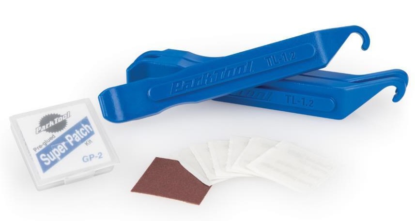 PARK TOOL TR-1 Reifenheber & selbstklebende Flicken Set