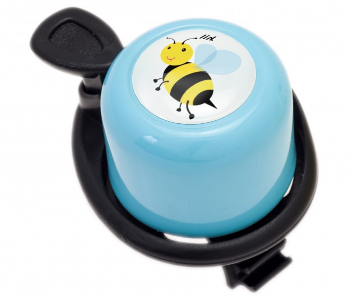 LiiX Scooter Bell "Bee Careful" Light Blue, Ø35mm