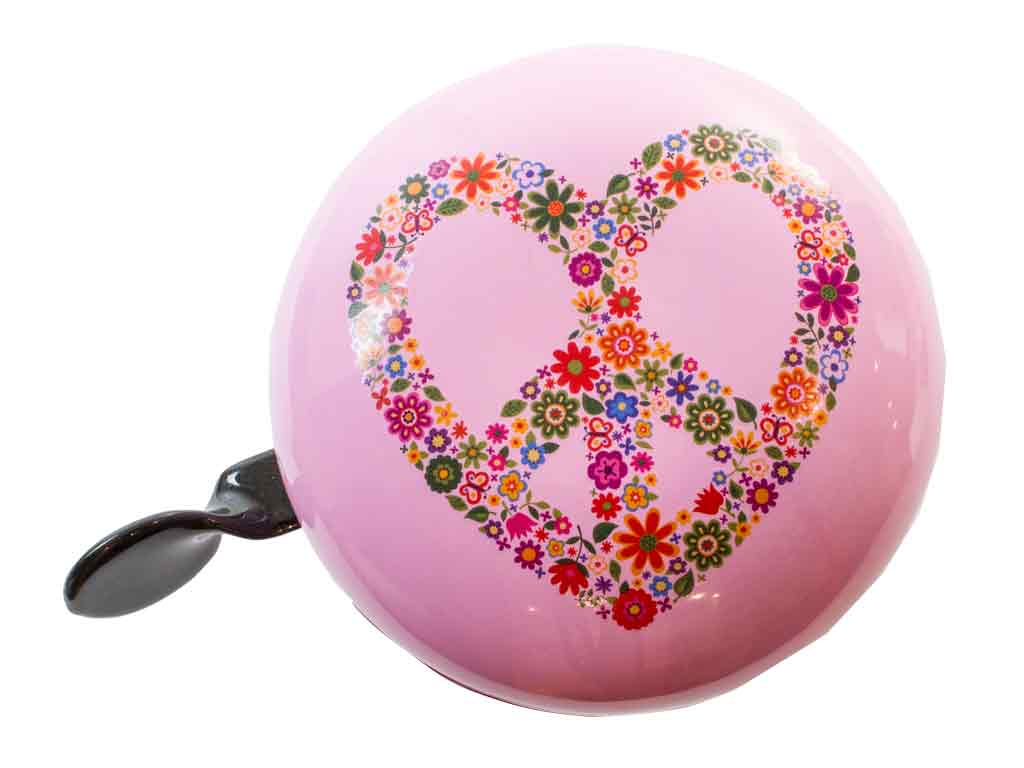 Ding Dong Fahrradklingel „Heart Peace“