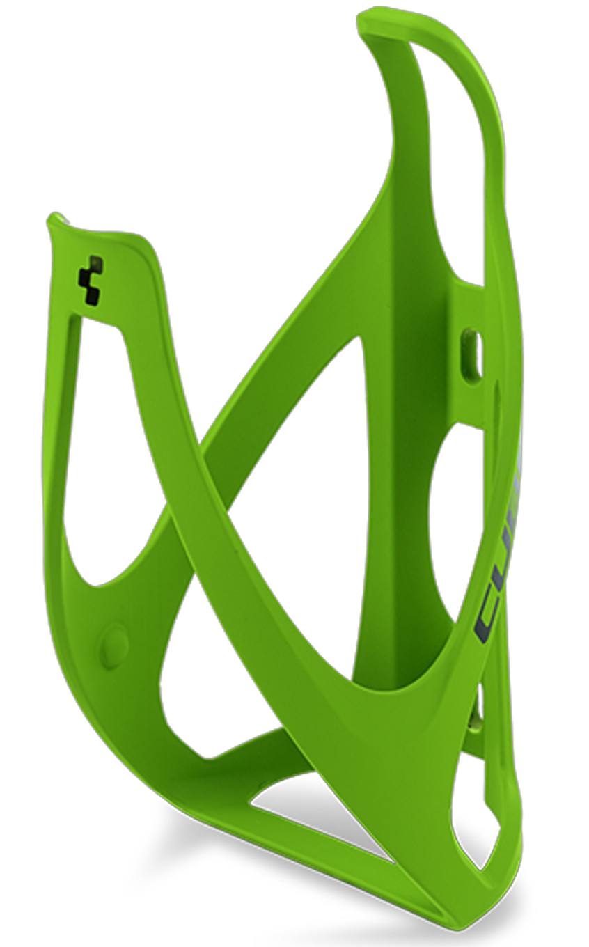 CUBE Flaschenhalter HPP matt green'n' glossy black