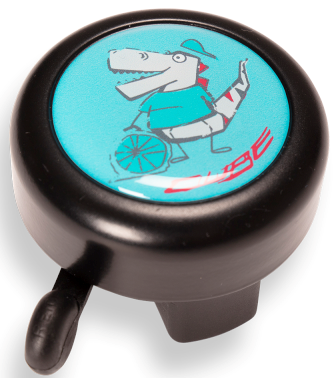 CUBE Fahrradklingel Bell Friends "DINO". Ø 55mm
