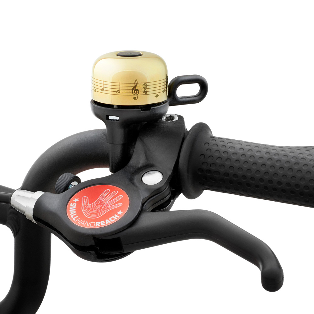 woom Vienna Bell Fahrradklingel für Kinderfahrräder, am Lenker montiert