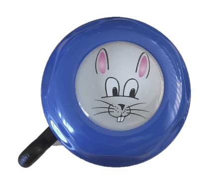 Reich Fahrradklingel Kids "Hase auf Blauer Klingel"