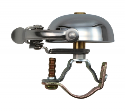 Crane Bell Mini Retro Suzu Fahrradklingel Steel Band Mount Chrome Plated