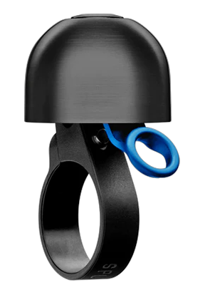 USA: Die Spurcycle Special BLUE Fahrradklingel "M2 Compact Bell" - good vibes!