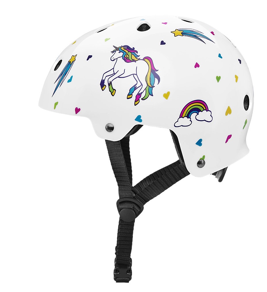 Electra Unicorn Weiß Metallic, Fahrradhelm, Skaterhelm, S=48-54 cm