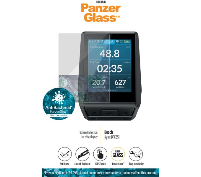 Panzerglass für das Bosch Nyon Brc 351, Display Schutz