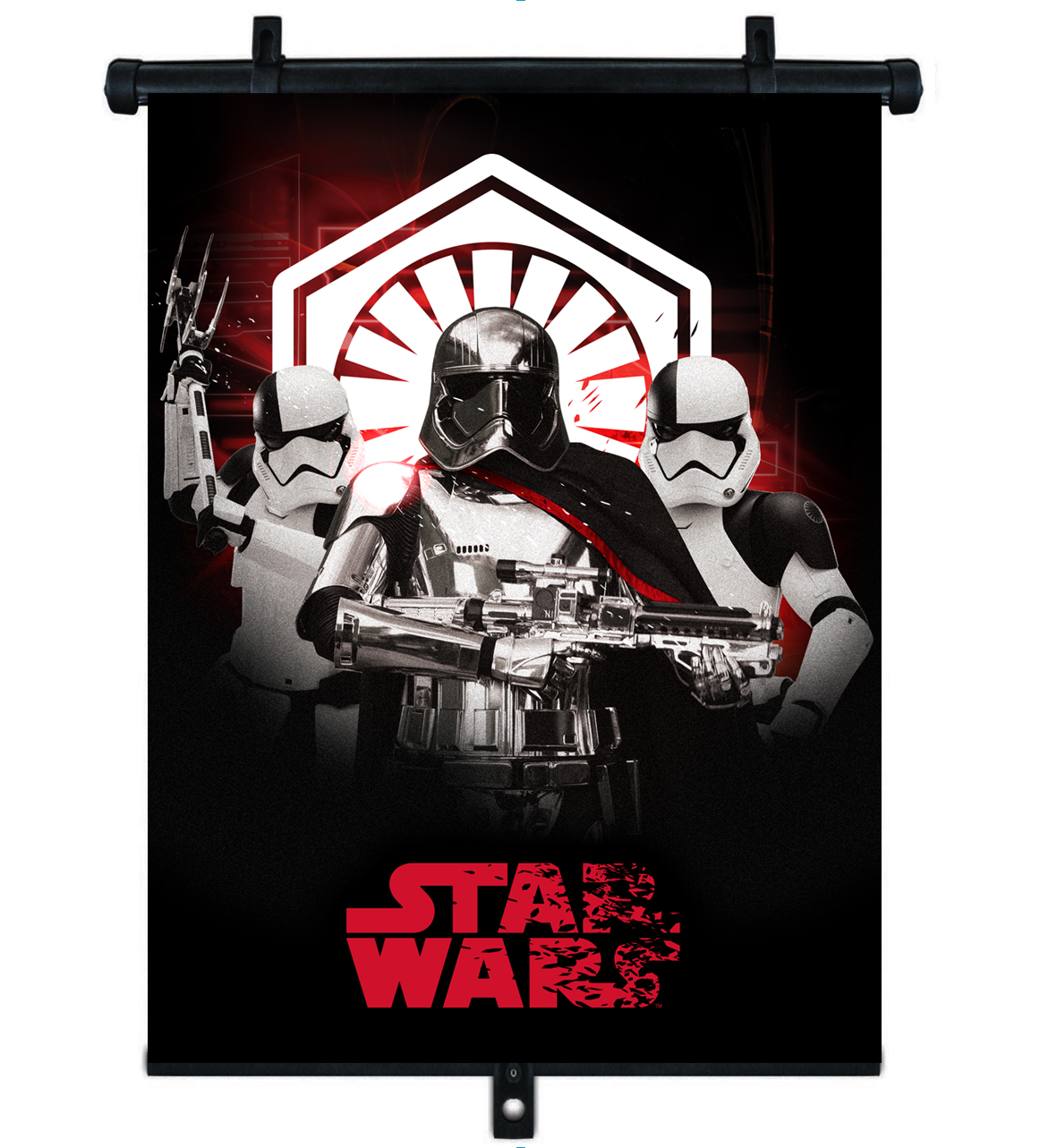 STAR WARS STORMTROOPER Auto UV & Sonnenschutz – ausziehbares Rollo, Schattenspender, 1 Stk.