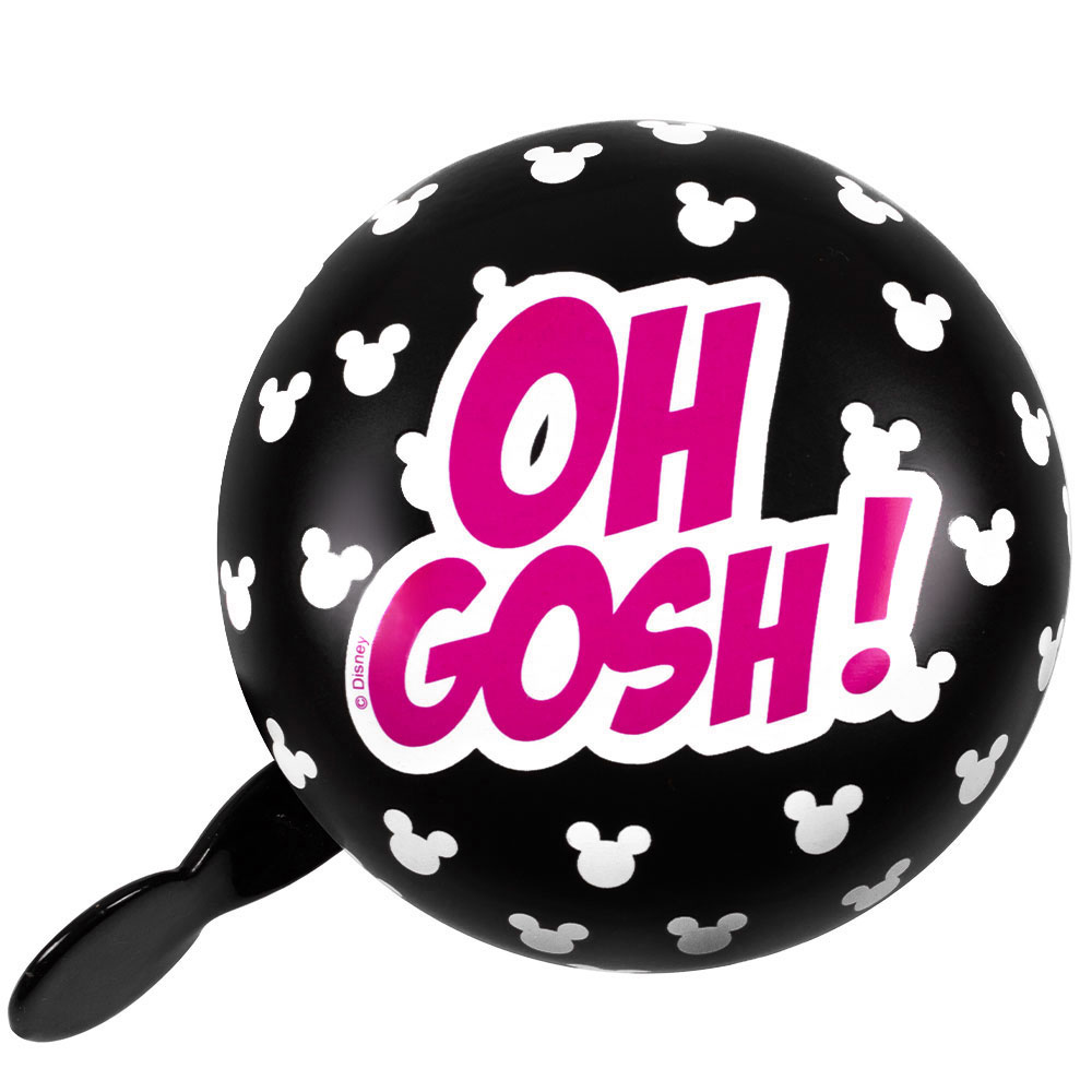 Disney 2-Klang Fahrradklingel Minnie Mouse: Oh Gosh! XXL Ø 80mm